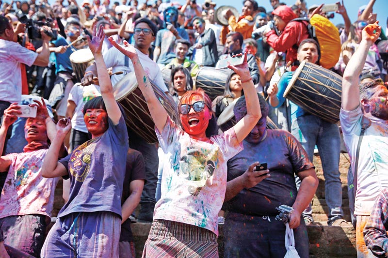 Holi Festival Nepal