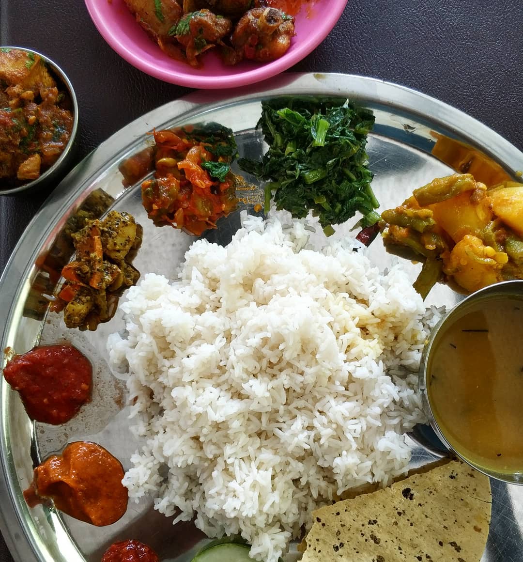 Food in Mohare Danda Trek